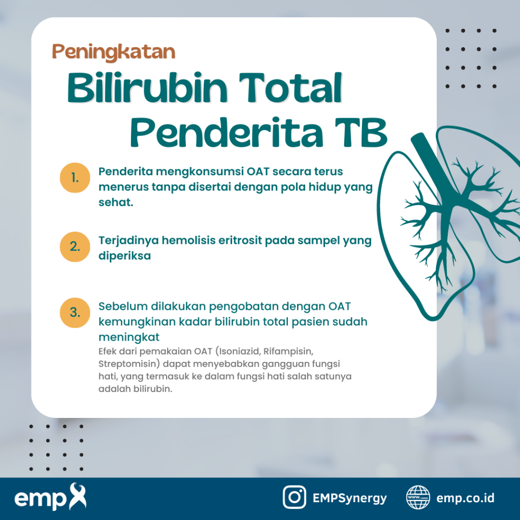 Analisa Bilirubin Total Penderita TBC Setelah Mengkonsumsi Obat Anti Tuberkulosis (OAT)